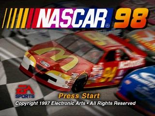 Screenshot Thumbnail / Media File 1 for NASCAR '98 [NTSC-U]